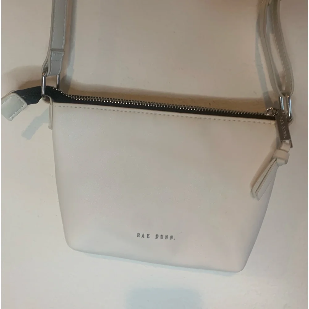 Rae Dunn Purse  NEW Off-white LOVE Cross Body HandbagSmall 8.25